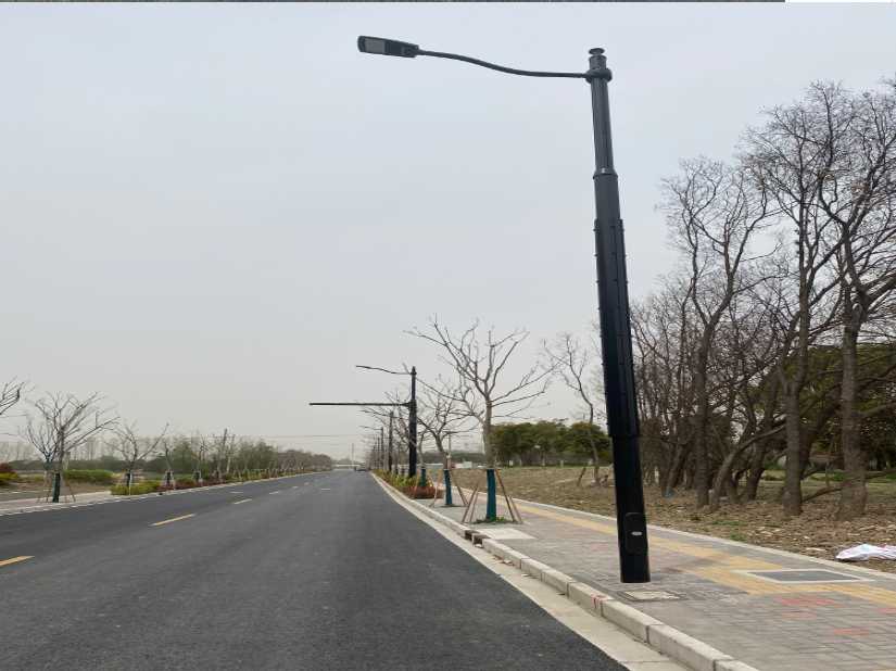 播州区上海综合杆 太阳能路灯工程